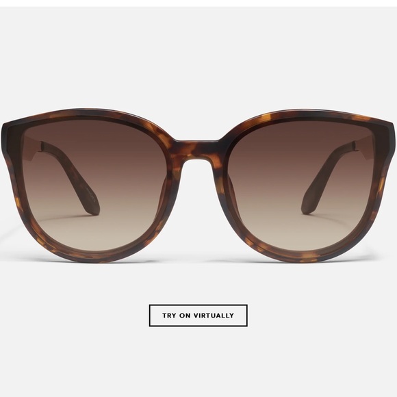 Quay Australia Accessories - NEW! Quay DATE NIGHT Tortoise Shell Sunglasses